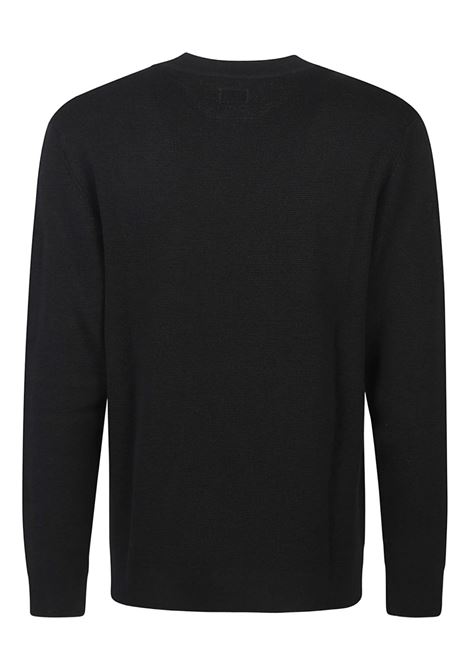 maglione girocollo uomo nero C.P. COMPANY | 19CMKN200A-006595A999